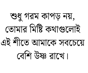 শীতের সকালের স্ট্যাটাস 